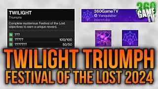 Twilight Triumph 2024 - SPECTRAL CARAPACE Emblem + Lost Memento Guide (FOTL 2024) - Destiny 2