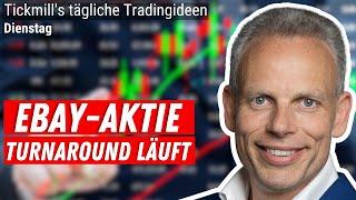 Ebay mit bullischem Setup + WTI | Nasdaq | Gold