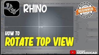 Rhino How To Rotate Top View