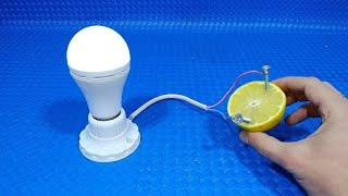 How To Generate Free Electricity With Lemon | Simple Tips