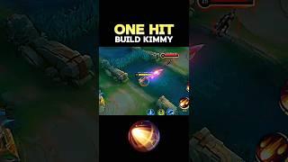  WATCH THIS - ONE HIT BUILD KIMMY 2024 ~ MLBB  #mobilelegends #onehitbuildkimmy #kimmy #shorts