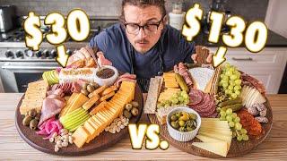 $30 Charcuterie Board vs $130 Charcuterie Board | But Cheaper