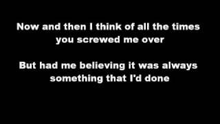 Somebody That I Used To Know~Gotye~Lyrics