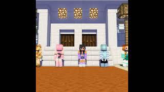 nippon egao hyakkei dance with aphmau friends #matthewcraft #memes #shorts