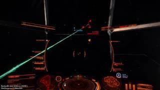 Elite: Dangerous. Type 9 vs Cobra Mk.IV CMDR Na'Qan