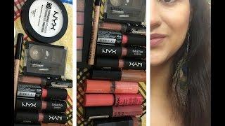 NYX Haul/ NYX cosmetics mini review 2016 my all NYX products