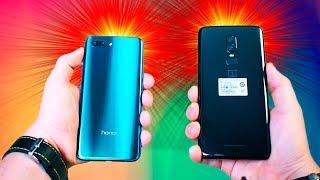 Honor 10 против OnePlus 6 - УБИЙЦА флагманов 2018 нагибает ПОНТОРЕЗА?