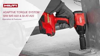 HOW TO - Hilti Adaptive Torque System SIW 6AT-A22