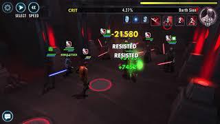 Swgoh almost 300k crits mission vao