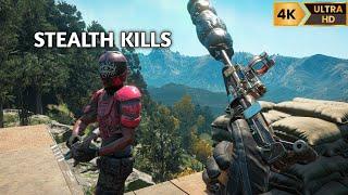 Far Cry New Dawn - Stealth Kills - John Wick Style - Outpost Liberation