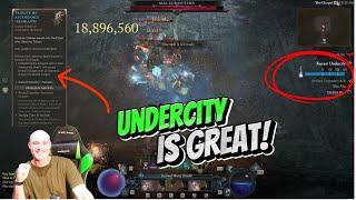 UNDERCITY Like a PRO Diablo 4 Vessel of Hatred!