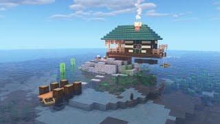 Ламповый обзор на дом на воде!!! Minecraft.