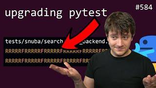 debugging flaky cascading failure after upgrading pytest!