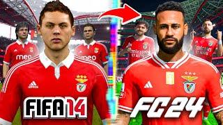 I Rebuild Benfica From FIFA 14 to FC 24!