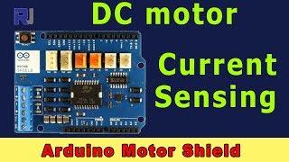 Current Sensing with Arduino Motor Shield with L298N L298P