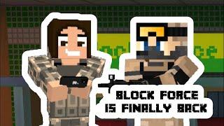 BLOCK FORCE IS FINALLY BACK!!! Block Force Gameplay