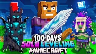 I Survived 100 Days In Minecraft Solo Leveling