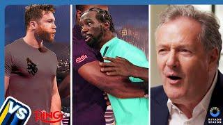 Tension ERUPTS! Canelo vs Crawford Gets HEATED During Interview!