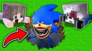 НУБ И ПРО НАШЛИ СТРАННЫЙ ПРОХОД SCP СОНИК ПОЖИРАТЕЛЬ В МАЙНКРАФТ SONIC TAPES MINECRAFT