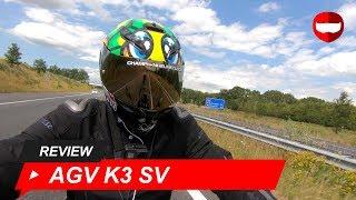 AGV K3 SV Helmet Review and Road Test - ChampionHelmets.com