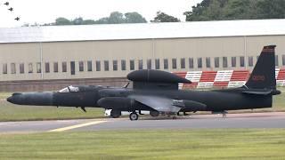 U2 spy plane and other US military aircraft in UK