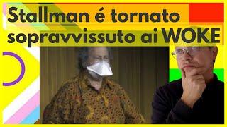 STALLMAN é tornato ed è contro AI, CRYPTO e CLOUD. ️‍ REACTION