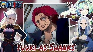 Mato Seihei No Slave React To Yuuki As Shanks ||  Gacha React  || one piece ||