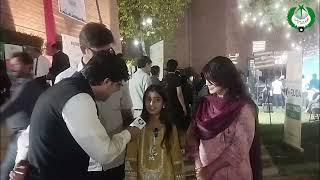 The three-day Jashn-e-Urdu festival concludes in Lahore. Anchor: Syed Qasim Bukhari