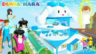 Yuta Buat Mio Nangis  | Rumah CinnamoRoll serba Biru Muda Bertingkat | Sakura School Simulator