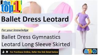 Buy Girls Ballet Dress Gymnastics Leotard | Dress Gymnastics Leotard Long Sleeve Ballet Dance Cloth