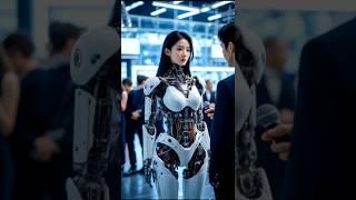 It turns out this is a humanoid AI robot ‼️ #robot #ai #humanoid #humanoidrobot