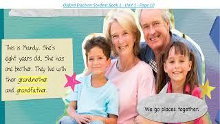 Oxford Discover Student Book 1   Unit 1  Families and Friends