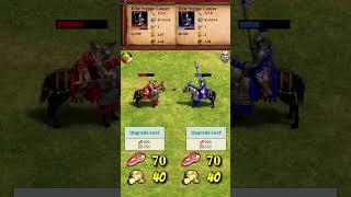 Elite Steppe Lancer (Jurchens) vs Elite Steppe Lancer (Cumans) | The Three Kingdoms | AoE2 #Shorts