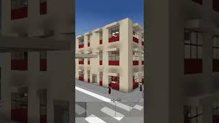 hospital in mini block craft   #song #minecraft #viral #shorts #gaming #shortvideo #shortsminecraft