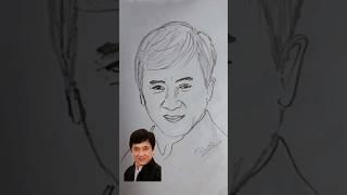 Jackie Chan art #trending #shorts #jackiechan #art