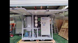 12000LPH transformer oil filtration machine luxury configuration