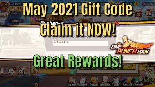 New Gift Code|May 9 2021|Unique Rewards - One Punch Man: The Strongest