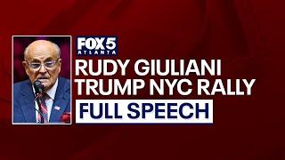 Rudy Giuliani at Trump Madison Square Garden rally | FOX 5 News