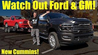 Can The New 2025 Ram HD Cummins Diesel Take The Fight To Ford & GM?