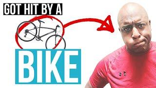 Got hit by a bike on the SIDEWALK! (Why sidewalk bike riding is ILLEGAL in NYC)