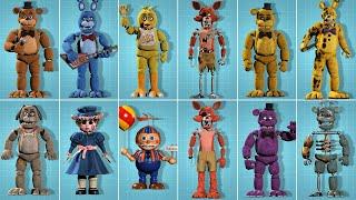 All Animatronics & Secrets Characters | Five Nights at Freddy's Movie 2024