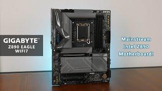 This is Gigabyte's mainstream Intel Z890 motherboard! Gigabyte Z890 EAGLE WIFI7 Unboxing & Overview