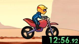 So I decided to speedrun Bike Race and my mental health suffered