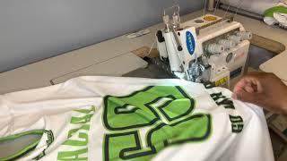 Serging a basic Jersey