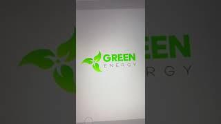 Green Energy Logo  #shorts #brand