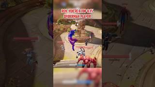 POV: You're a top 0.1% Spiderman player️🫡 (Marvel Rivals)