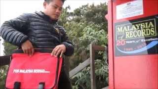 First Post Box on Highest Altitude at Mount Kinabalu - The Malaysia Book of Records