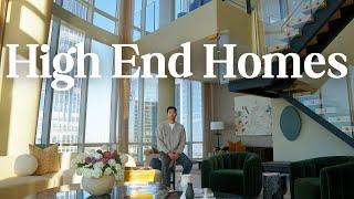 High End Homes | Touring a Double Height $22,000,000 Glass Penthouse at Hudson Yards