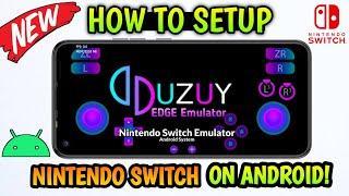 UZUY EDGE (BEST EMULATOR ON ANDROID) SETUP/ SETTINGS/GAMEPLAY -NEW NINTENDO SWITCH EMULATOR ANDROID