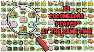 32 Cocomelons LOGO Played At The Same Time | Episode 3